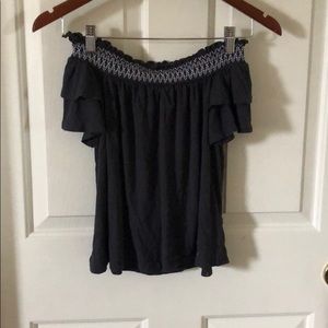 American Eagle off the shoulder top